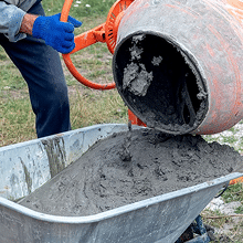 Cement and concrete products for strong foundations