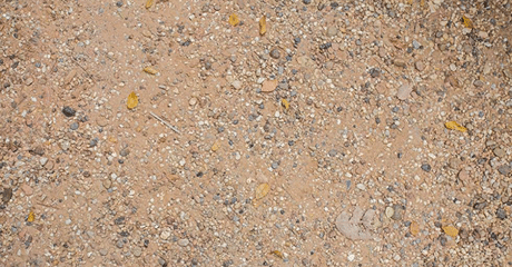 Sand and gravel mix for paver bedding and garden foundations