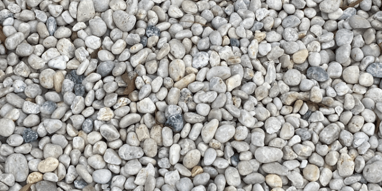 Cowra white pebbles for pathways and garden beds