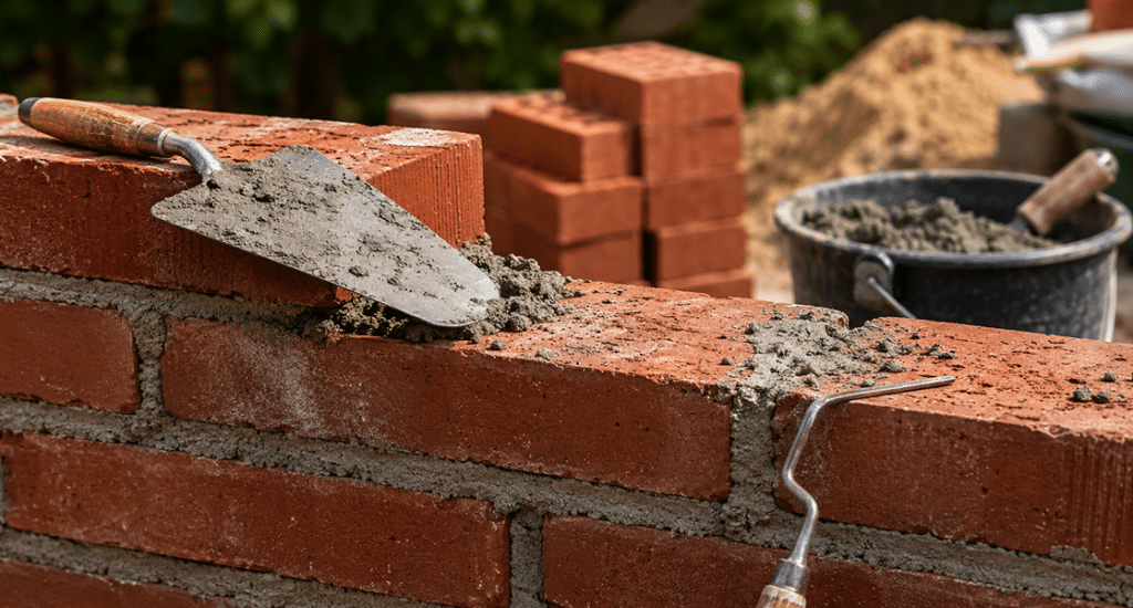 Masonry accessories including mesh and brick ties