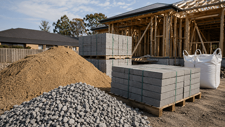Building products from Wilton Sand & Soil